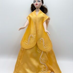 Ashton-Drake Gene Doll Yellow Gown “Kiss Me Gene” 16” w Original Box
